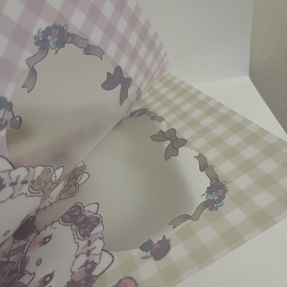 Hello Kitty and Mimi Dolly Mix 50th Anniversary Thin File Folder - Picture 3 of 5